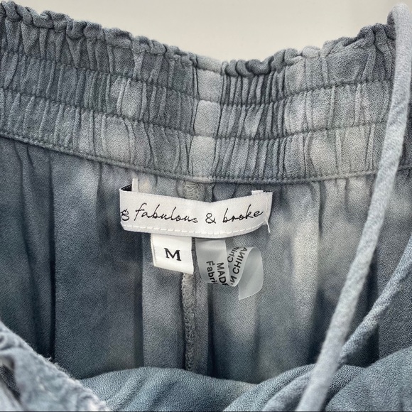 Young Fabulous & Broke Tie Dye Ombré Joggers szM - Picture 6 of 6